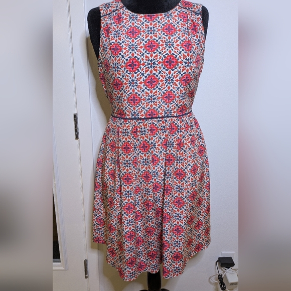 J.CREW silk floral summer mini dress - Picture 5 of 14